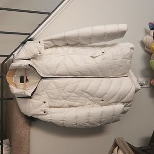Lane Bryant White puffer coat